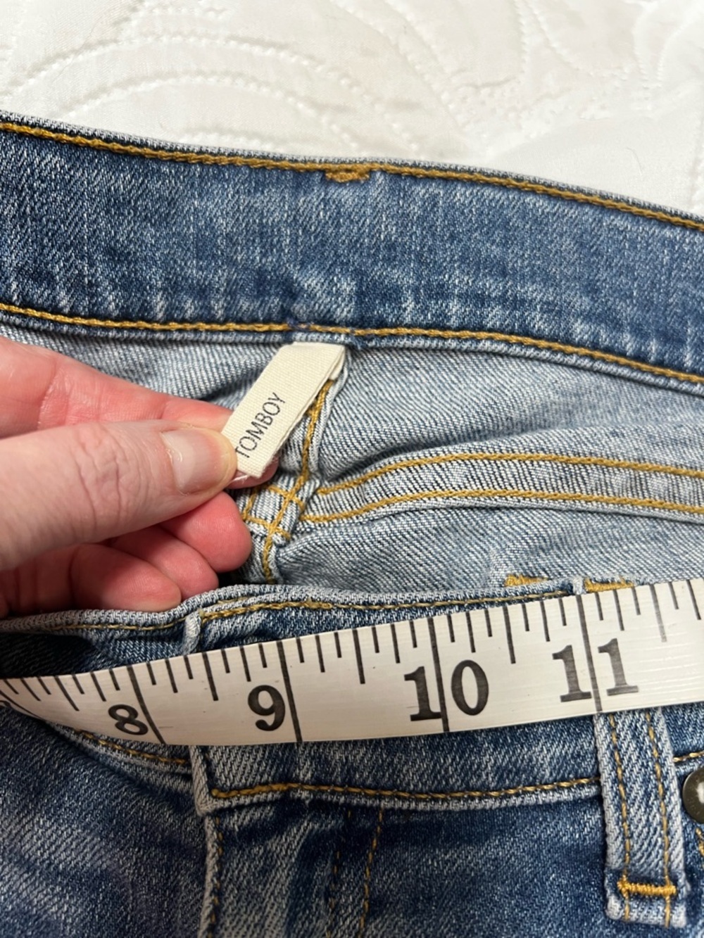 rag and bone tomboy light blue jeans west village 29 8 - Picture 4 of 14